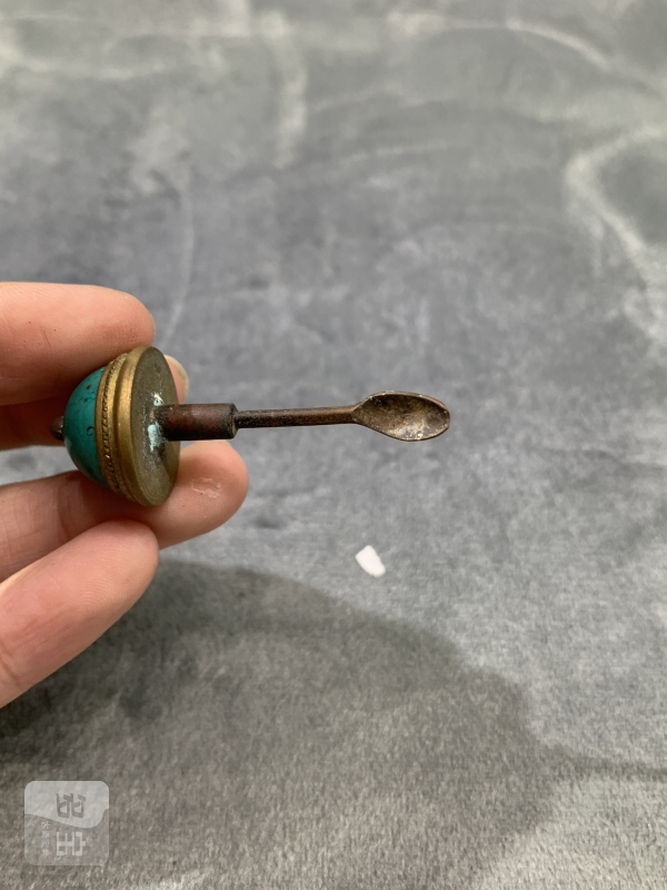 清晚期粉彩飞黄腾达鼻烟壶 - 图12